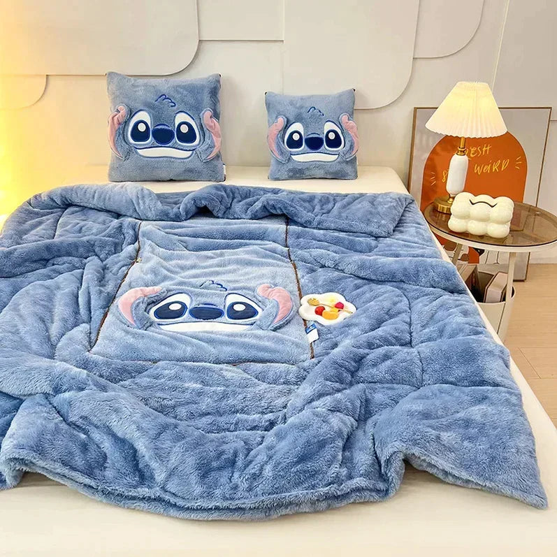 ComfyNest | Varmt og hyggeligt tæppe og puder