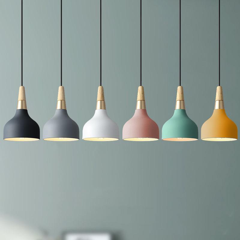 Kreativ moderne Macaron Disc Art hængelampe