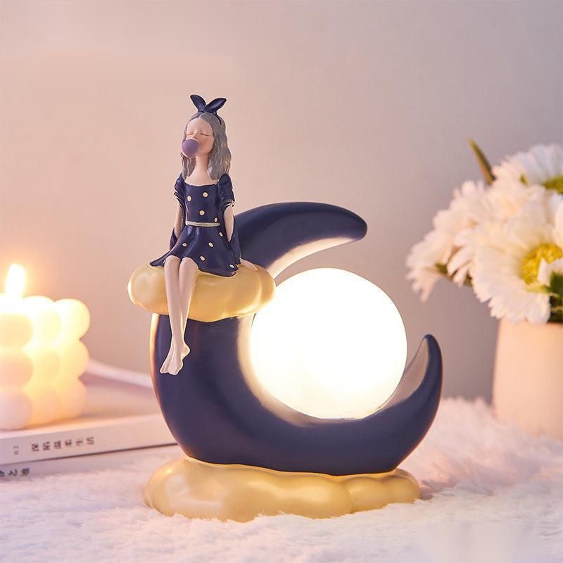 GlowMuse – Natlampe for drømmende pige