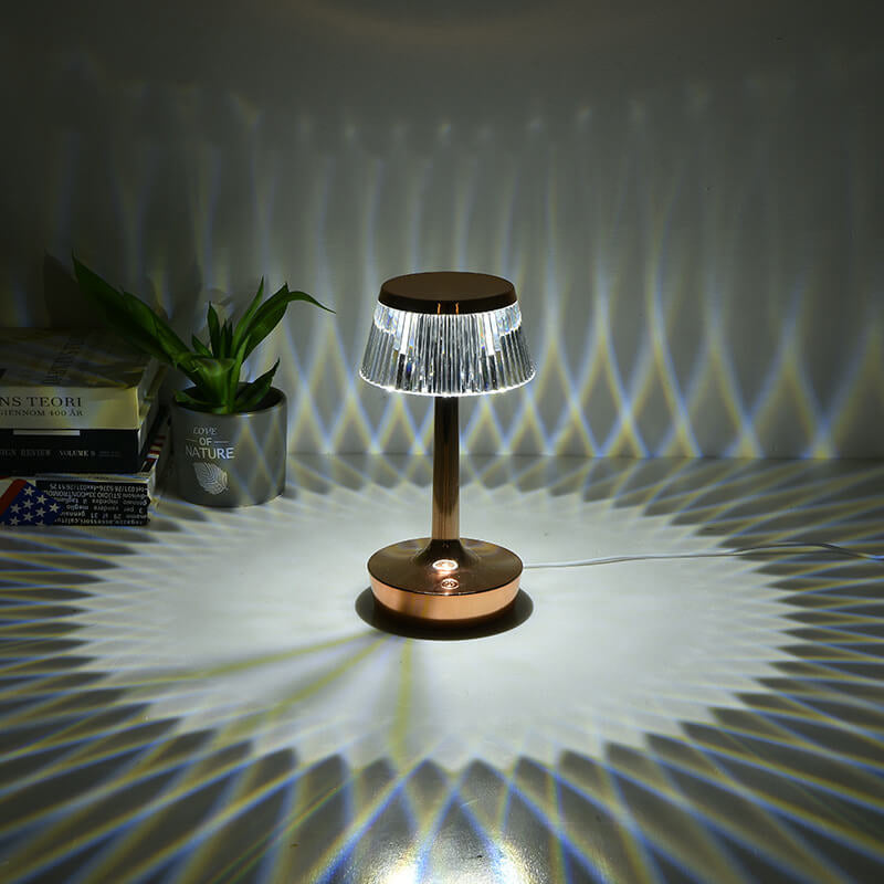 Krystal Mushroom LED Bordlampe