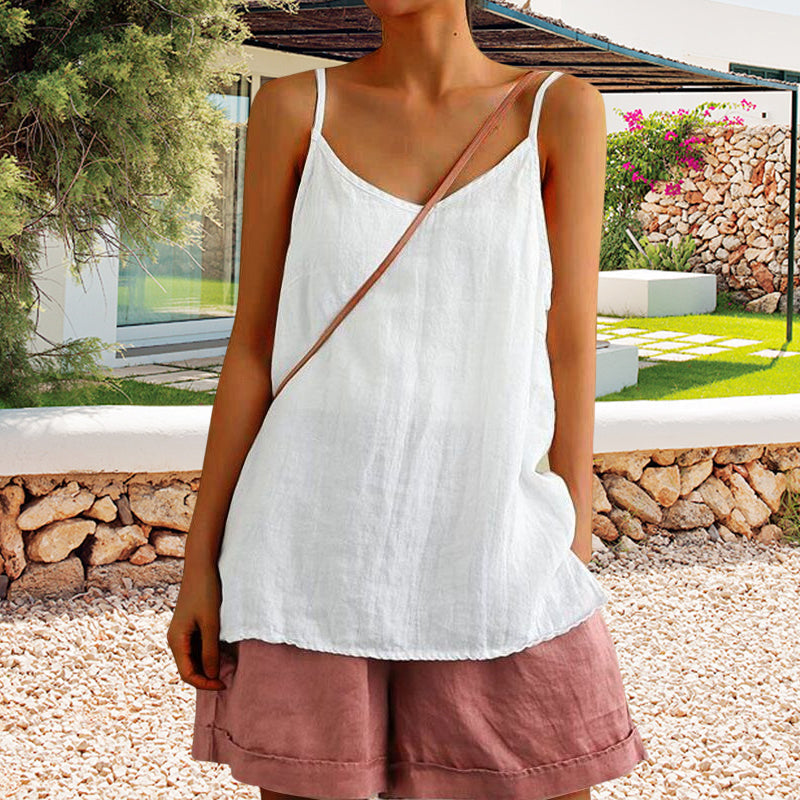 Sarah - Løs Casual Camisole til kvinder