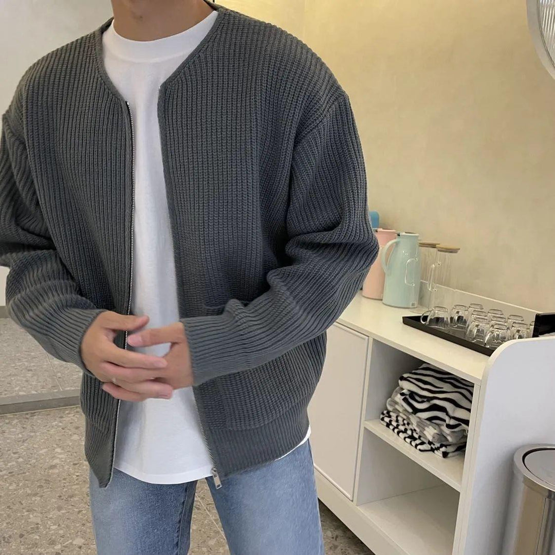 Luksuriøs og trendy strikket cardigan