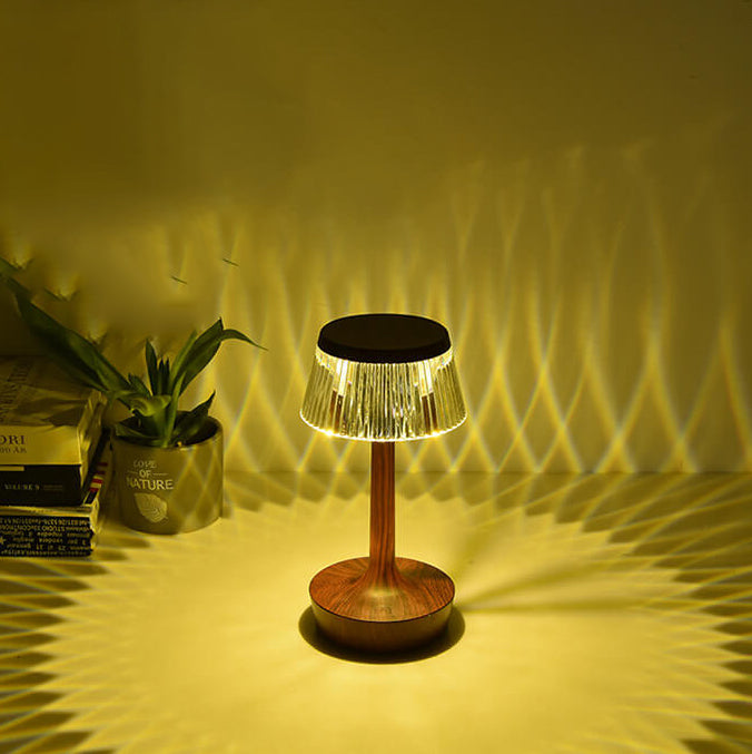 Krystal Mushroom LED Bordlampe