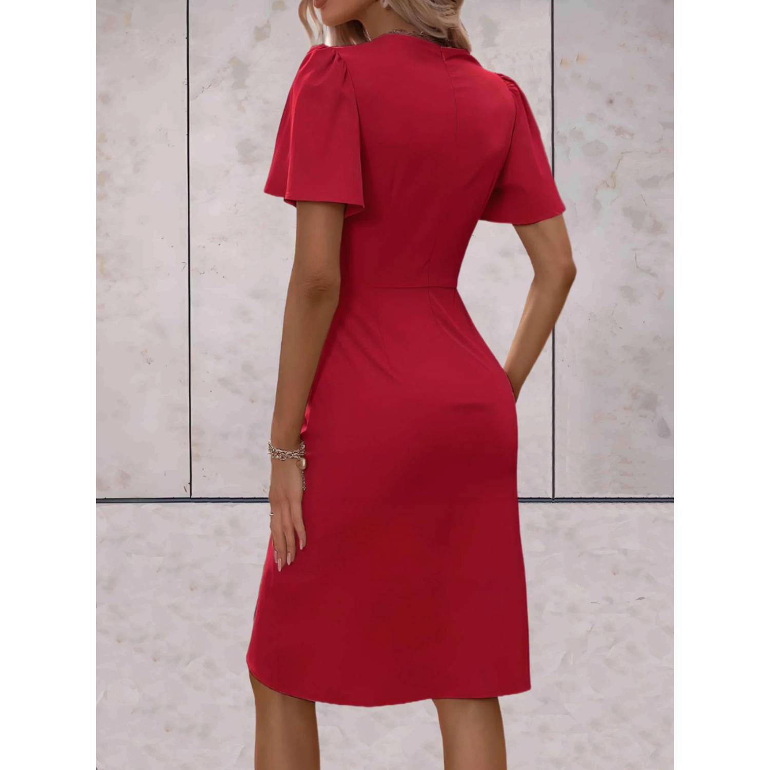 Laura - Sommerchic Draperet Kjole