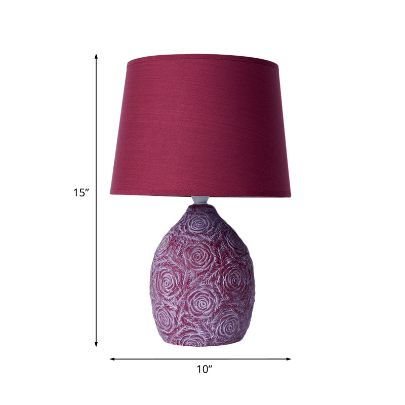 Cerabella – Vintage Rose-inspireret bordlampe