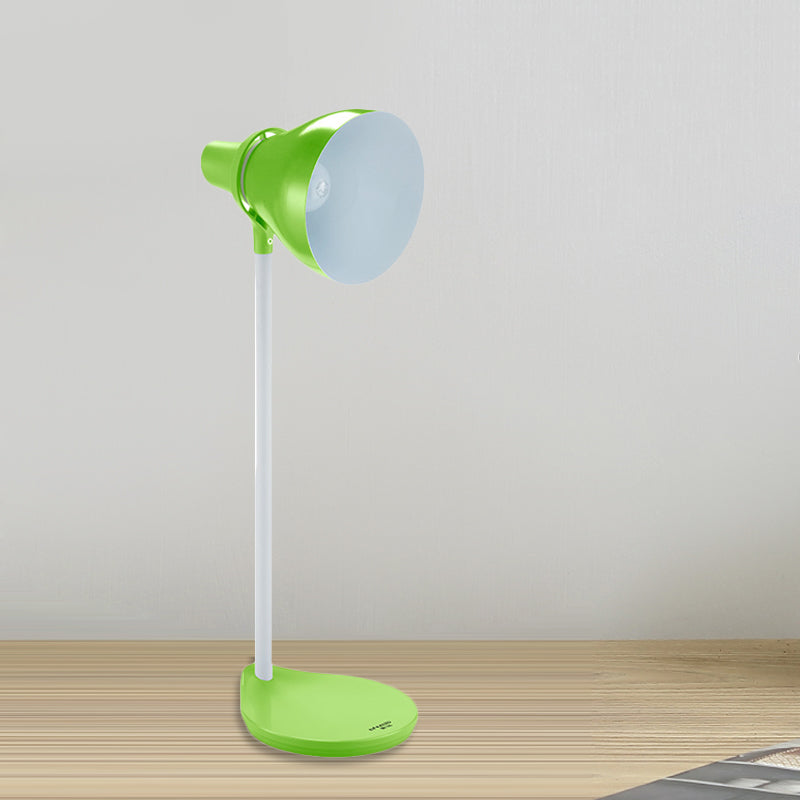 MacaronGlow – Bordlampe med bøjelig hornskærm