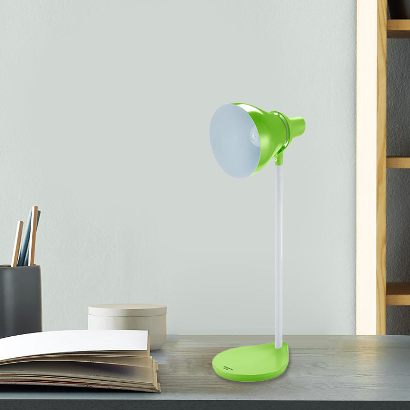 MacaronGlow – Bordlampe med bøjelig hornskærm