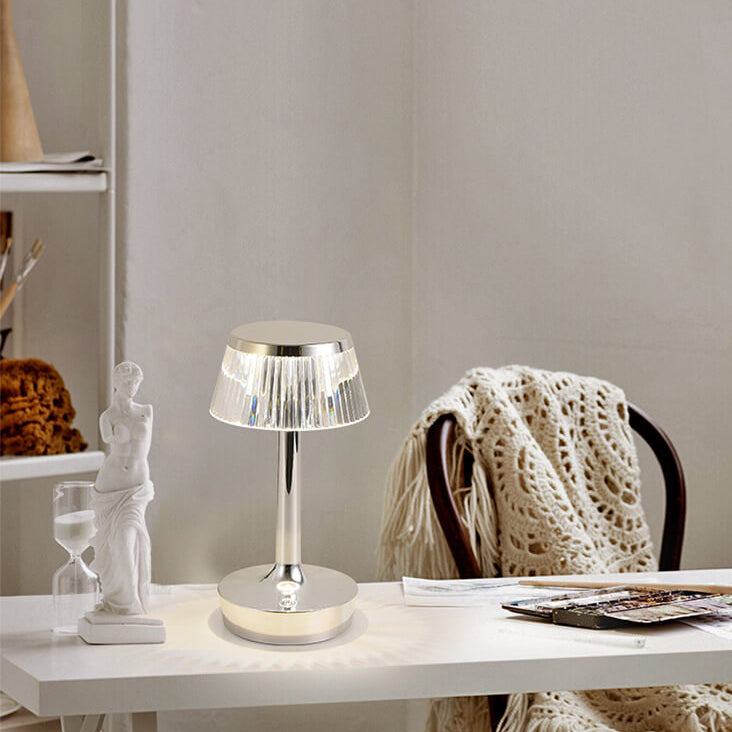 Krystal Mushroom LED Bordlampe
