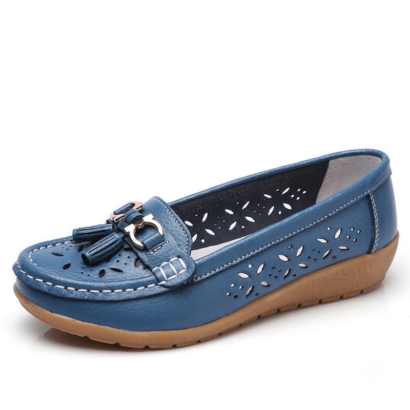 Emilie - Komfortable New Peas Flat sko