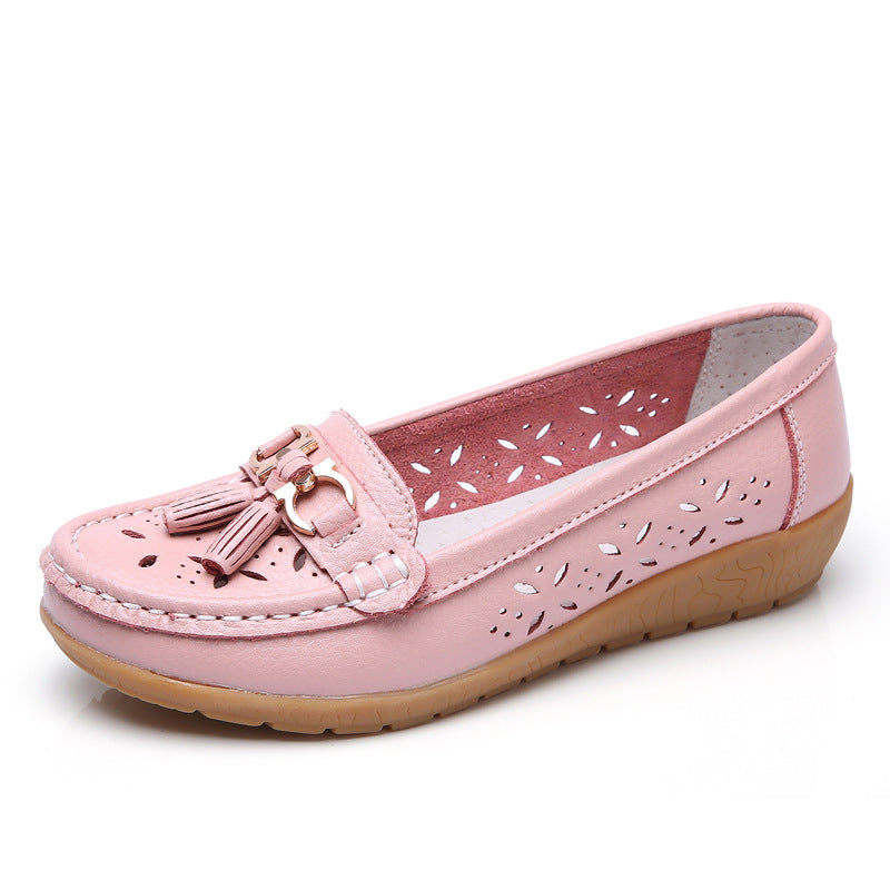 Emilie - Komfortable New Peas Flat sko