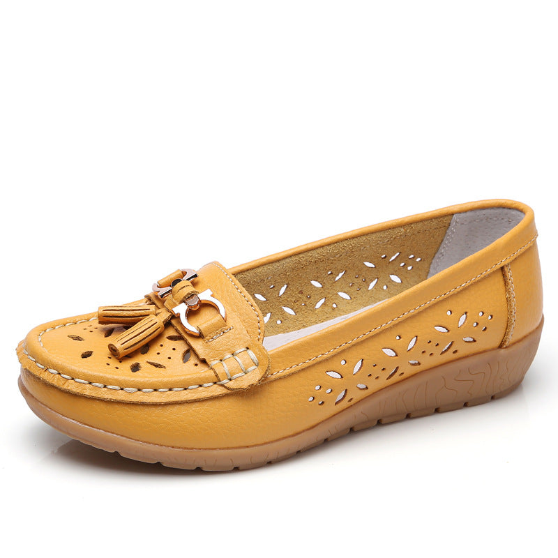 Emilie - Komfortable New Peas Flat sko