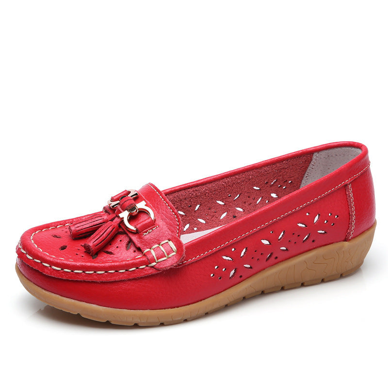 Emilie - Komfortable New Peas Flat sko
