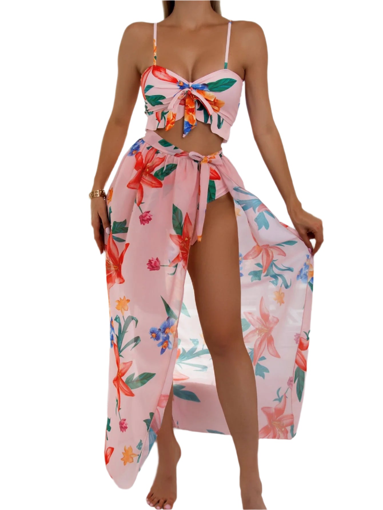 Minerva - Blomsterprint 3 styks sommersæt