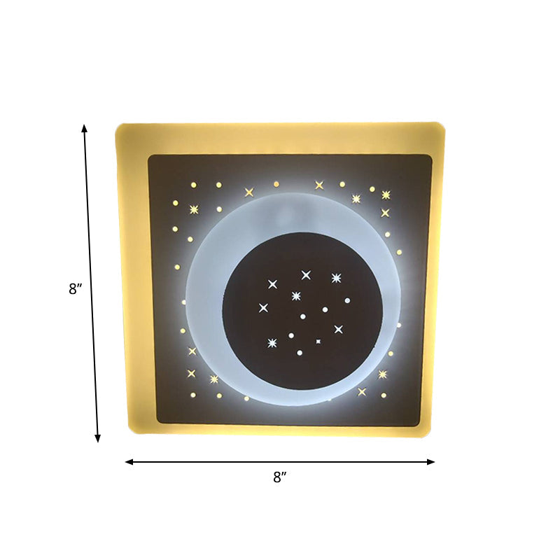 Celestia – LED Starry Sconce i akryl