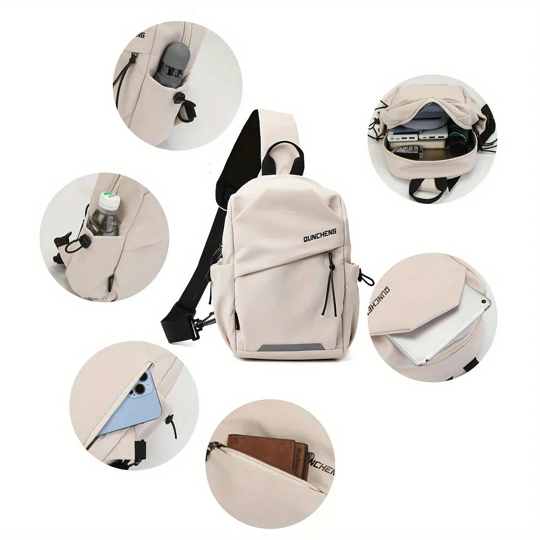 Lucia – funktionel crossbody-taske