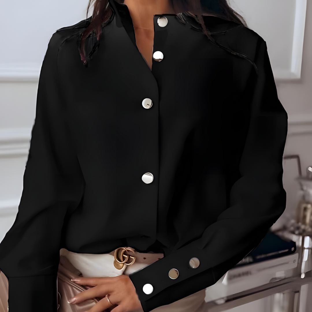 Eline - Elegant button-down skjorte
