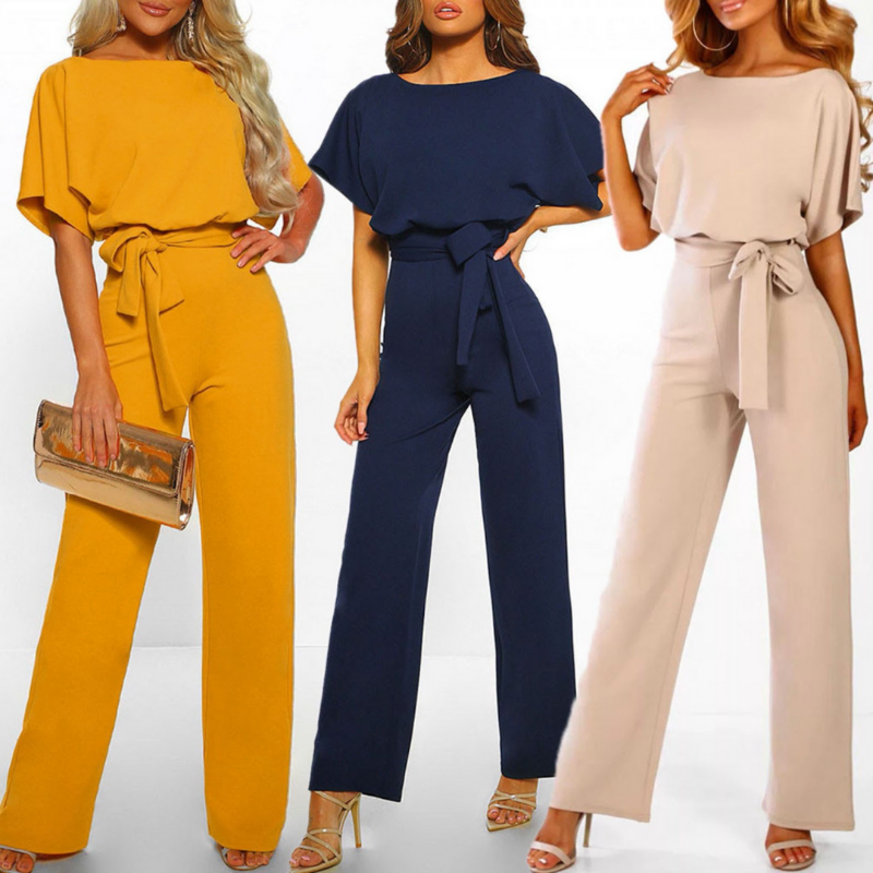 Dorothy - Elegant jumpsuit med brede bukser