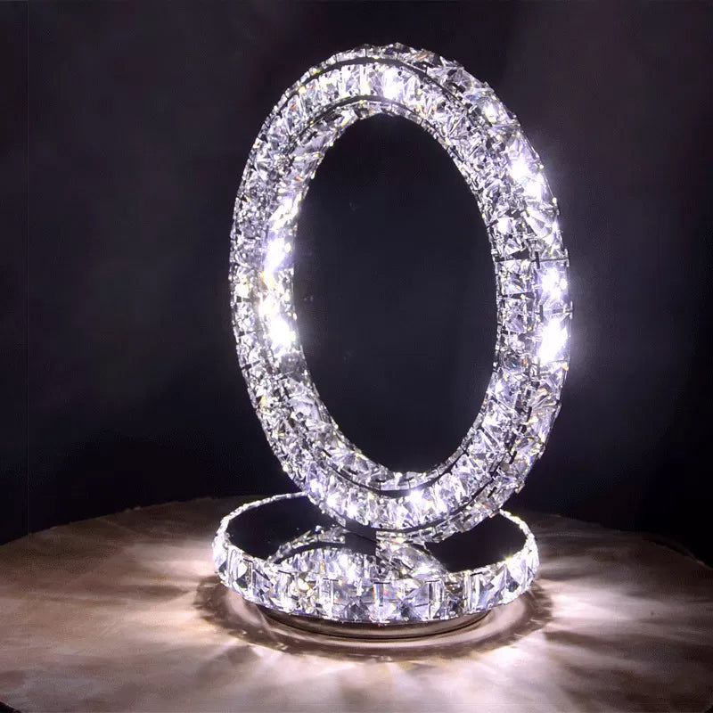 Auralis - Krystalbelagt LED Natlampe