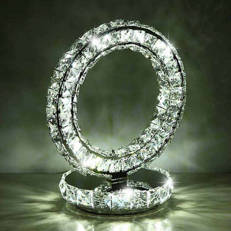 Auralis - Krystalbelagt LED Natlampe