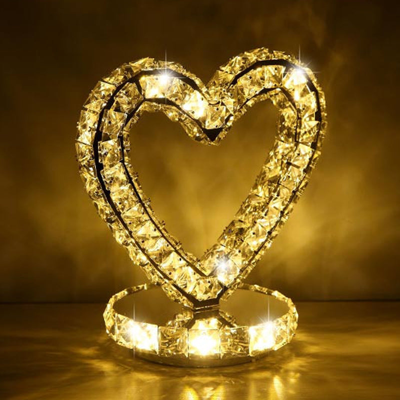 Auralis - Krystalbelagt LED Natlampe