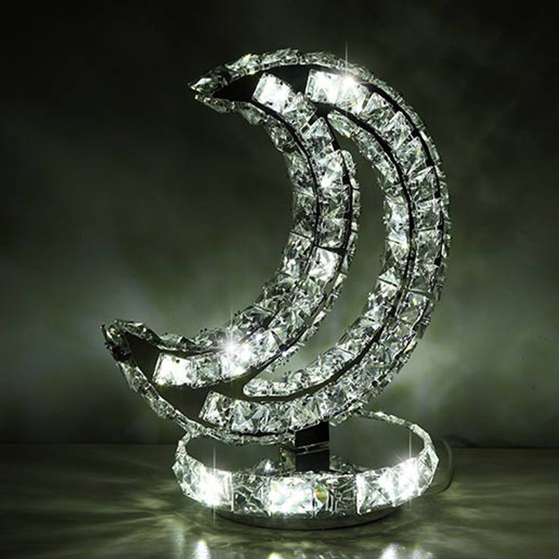 Auralis - Krystalbelagt LED Natlampe