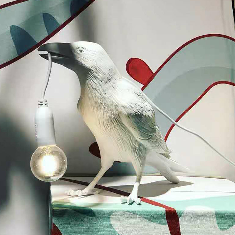 Aviora – kunstnerisk fuglebordlampe