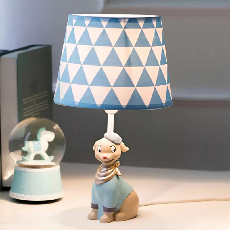 PupGlow – munter blå doggy skrivebordslampe til børn