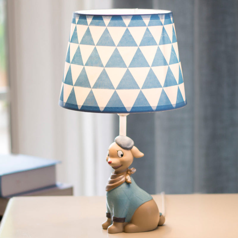 PupGlow – munter blå doggy skrivebordslampe til børn