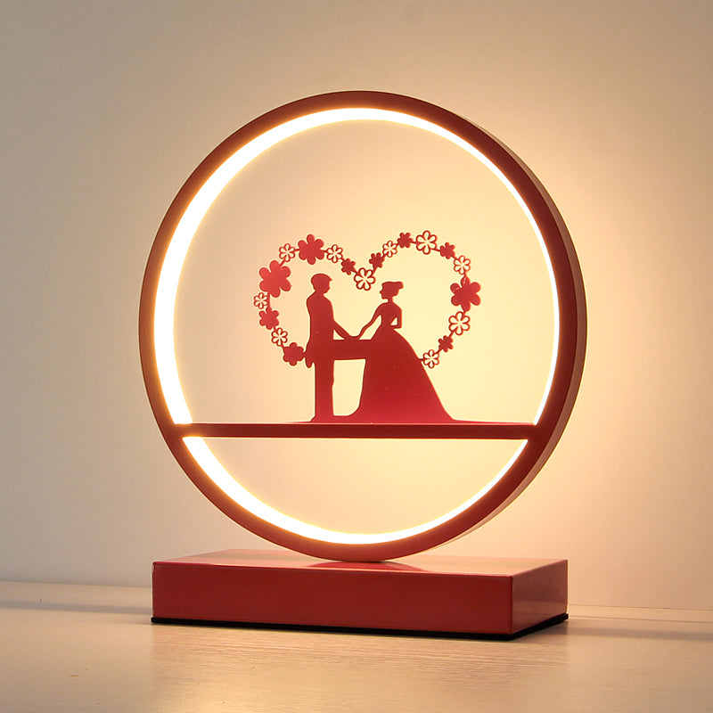 Lumeloop – Moderne løkkeformet romantisk bordlampe