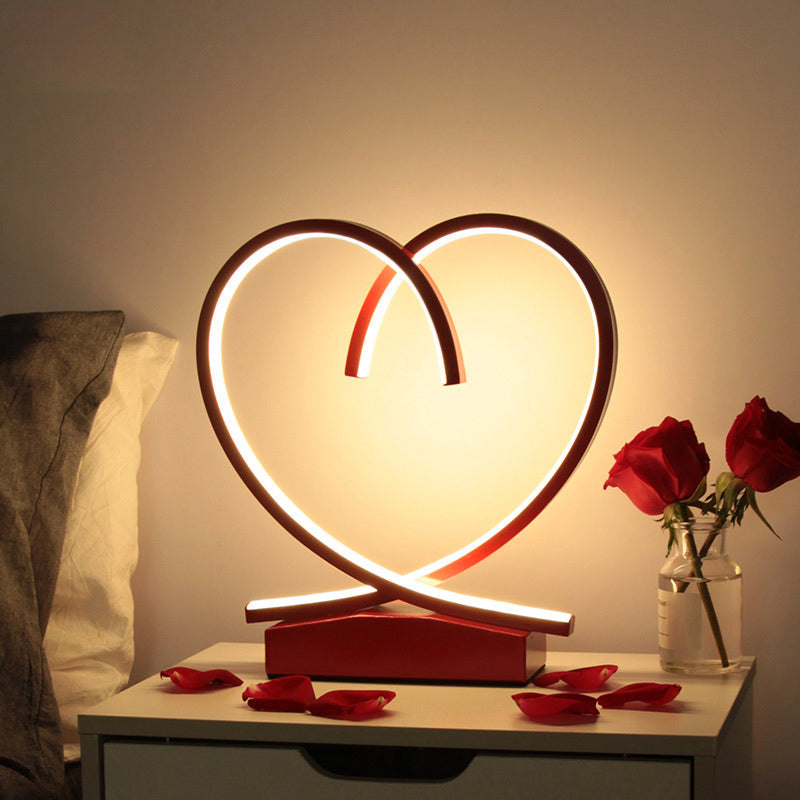 Lumeloop – Moderne løkkeformet romantisk bordlampe