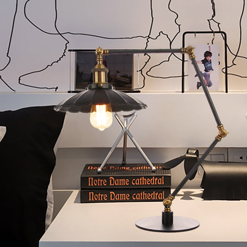Lumineux - Vintage justerbar skrivebordslampe