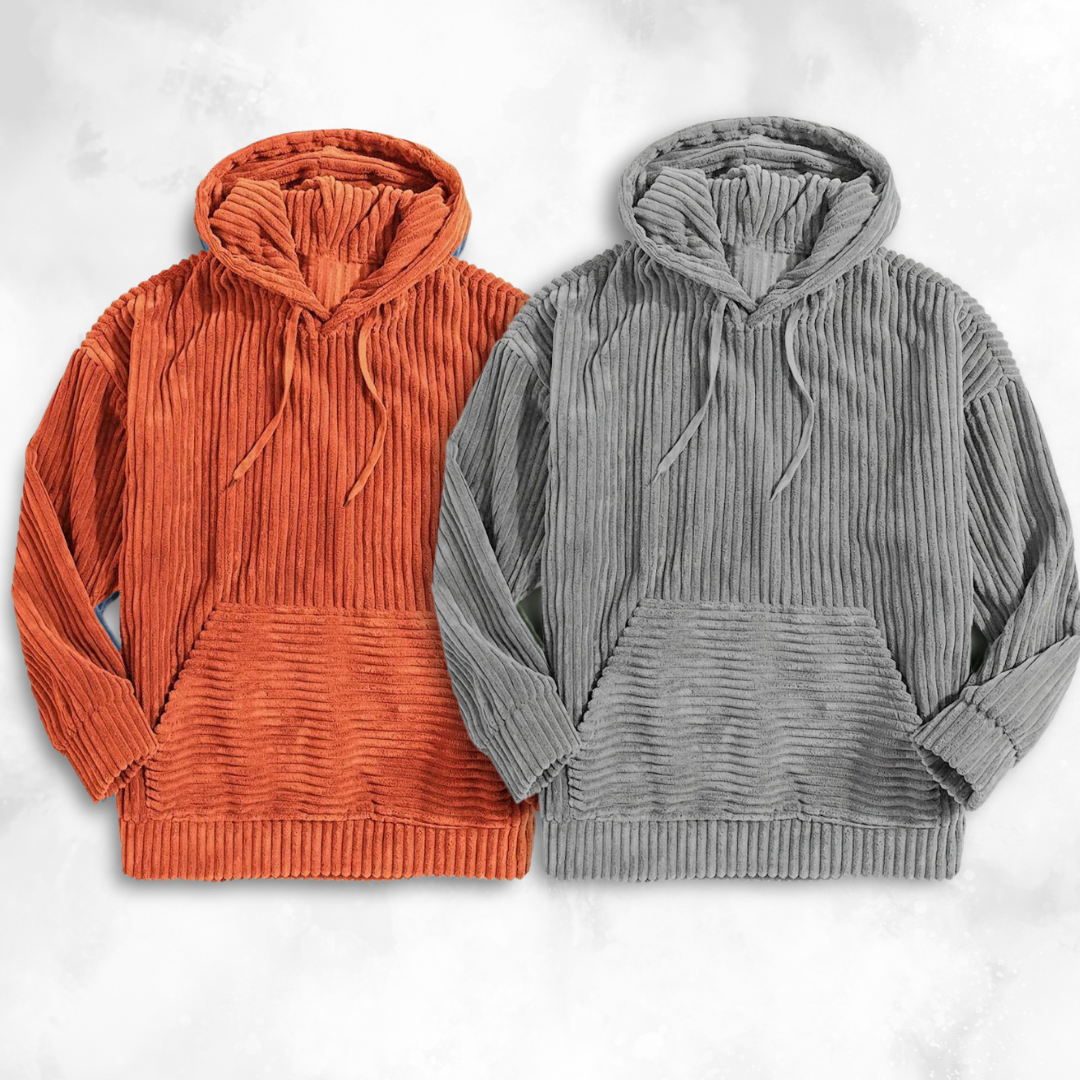 Lukas - Alpine Cord Hoodie 2-delt sæt