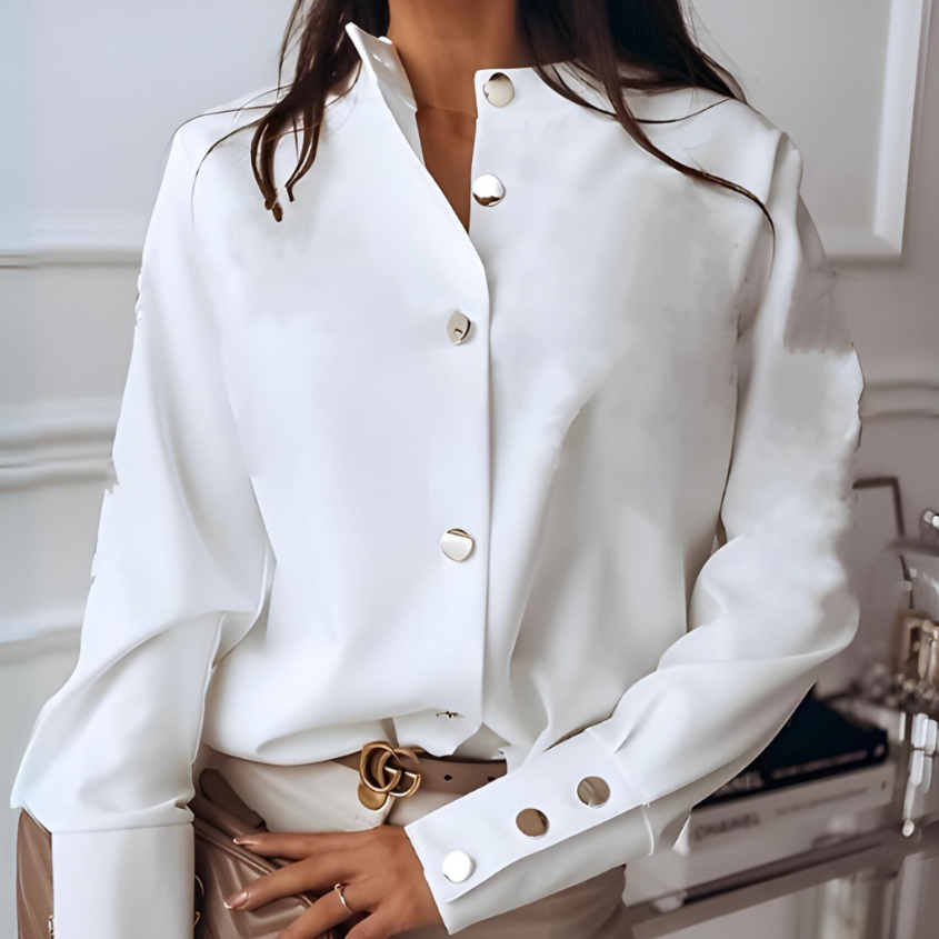 Eline - Elegant button-down skjorte