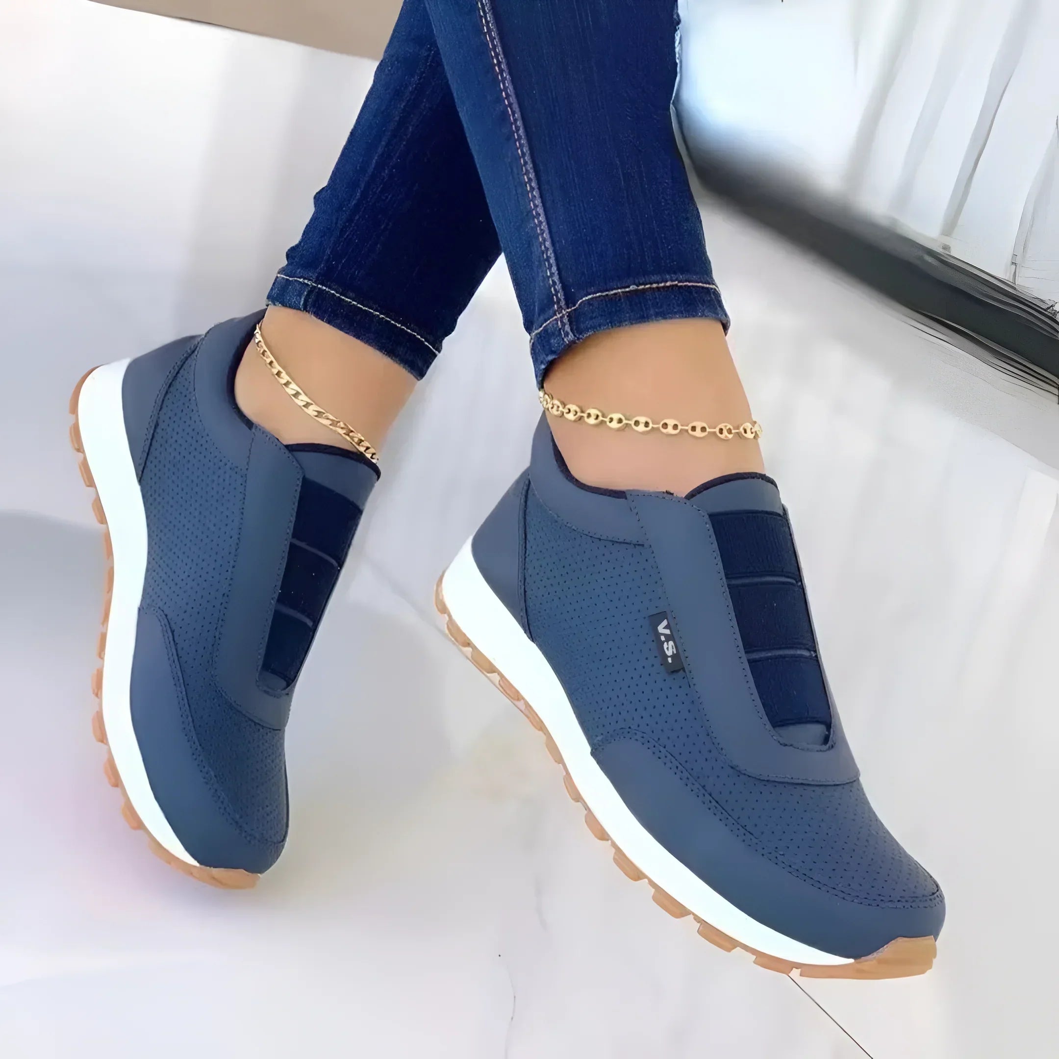 Olga - Afslappede sportssneakers
