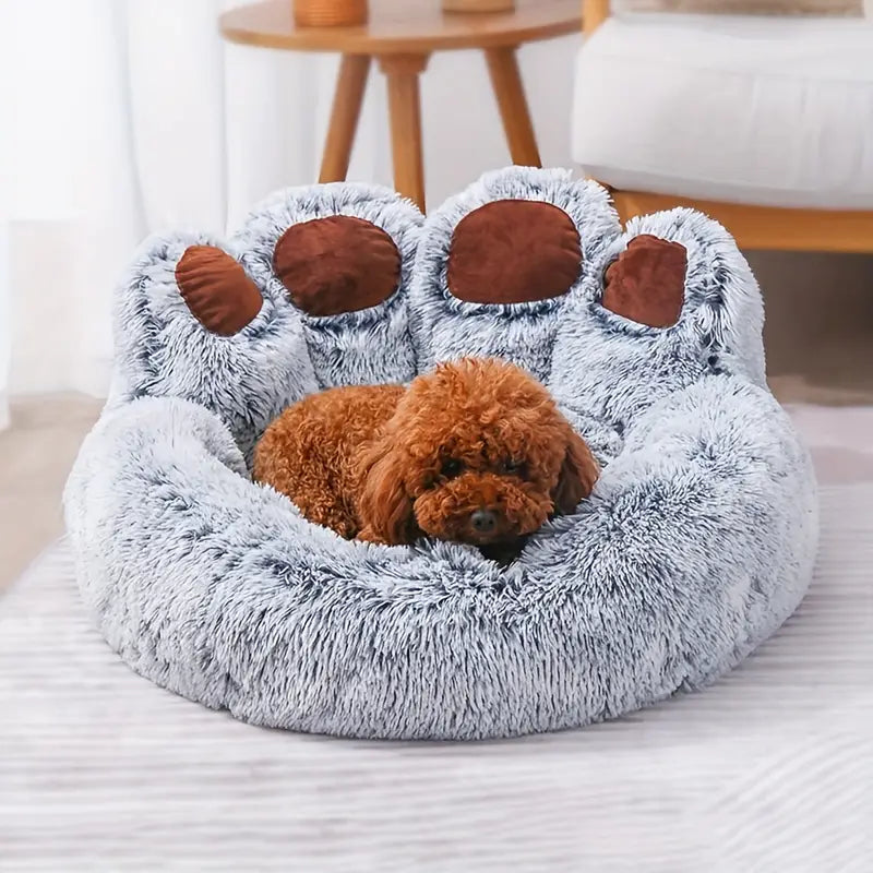 Bjørnepoter donut seng til hunde