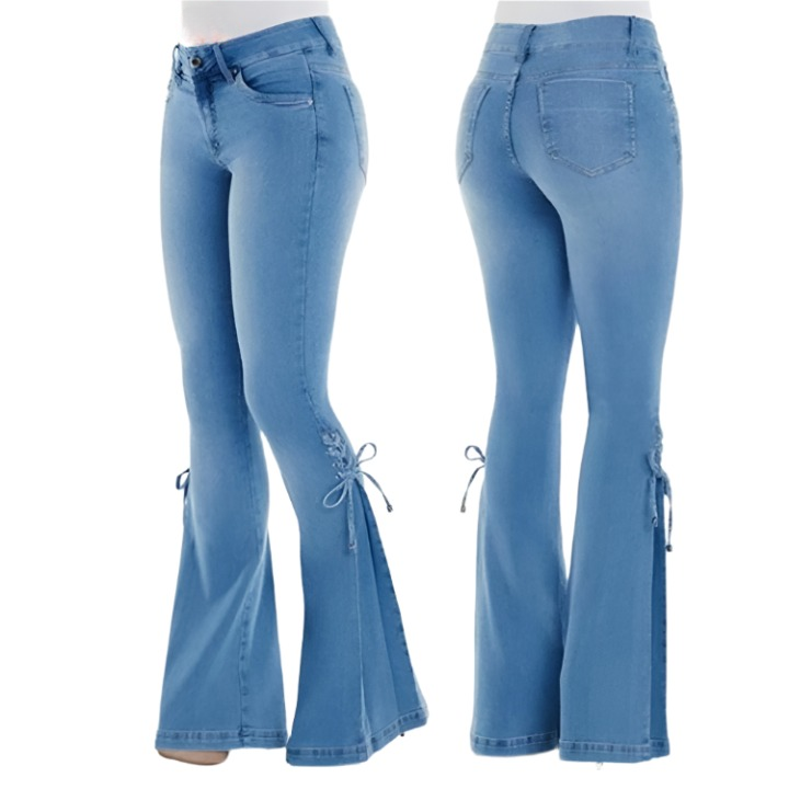 Karla - Midtaljede jeans til kvinder