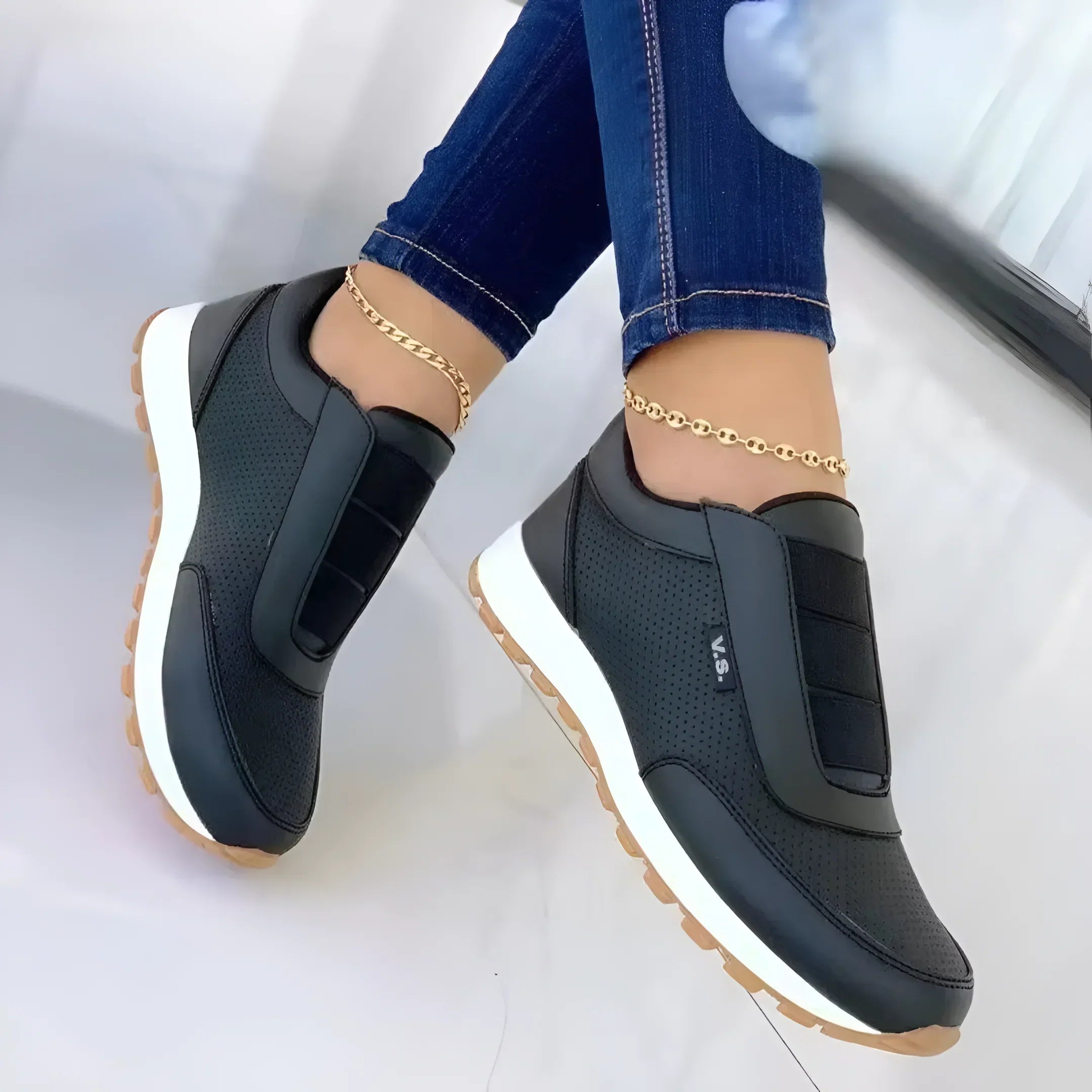 Olga - Afslappede sportssneakers