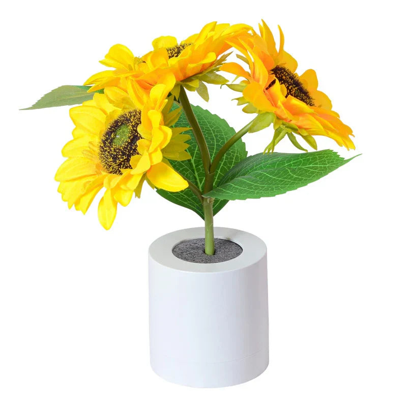 Florentia - Oplyst blomsterlampe