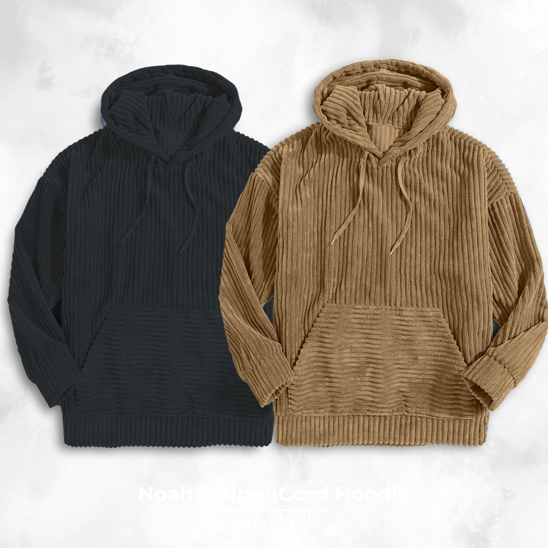 Lukas - Alpine Cord Hoodie 2-delt sæt