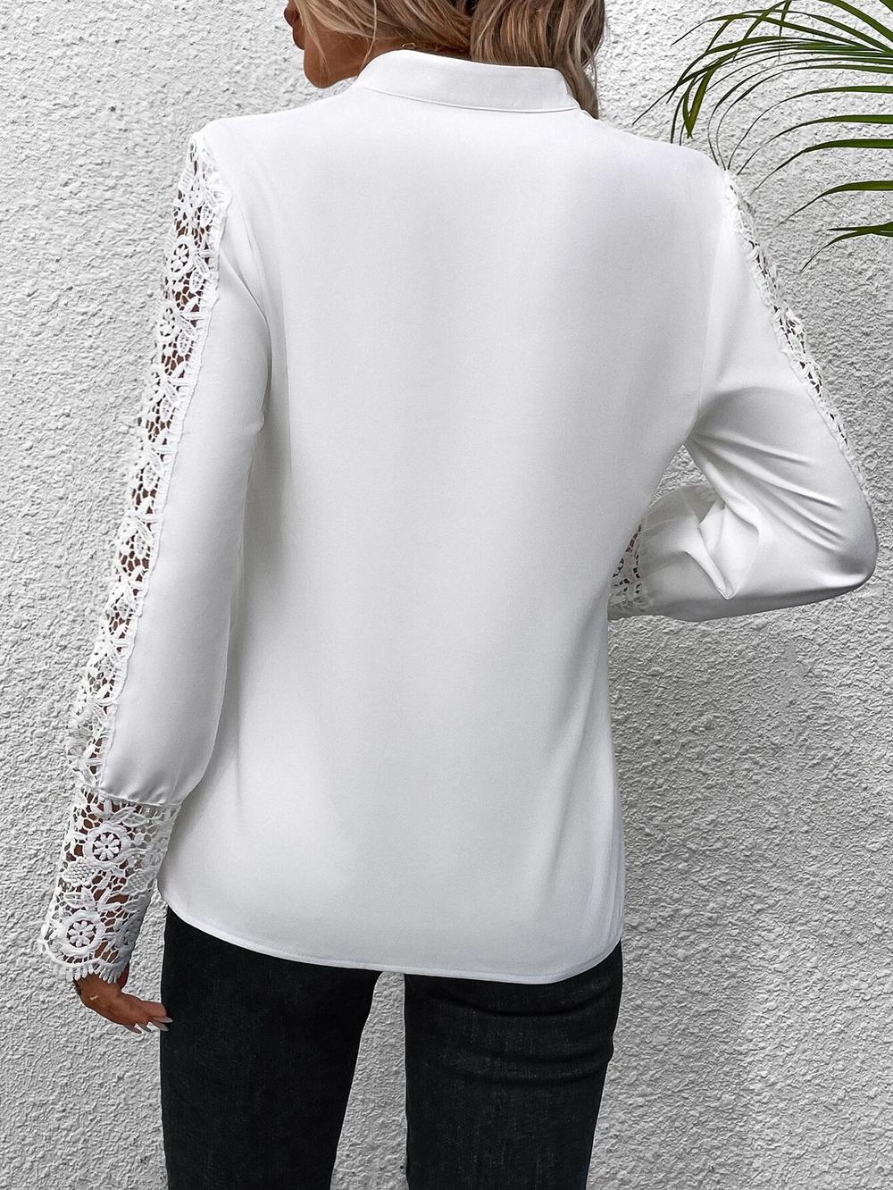 Sylvia – V-hals langærmet top