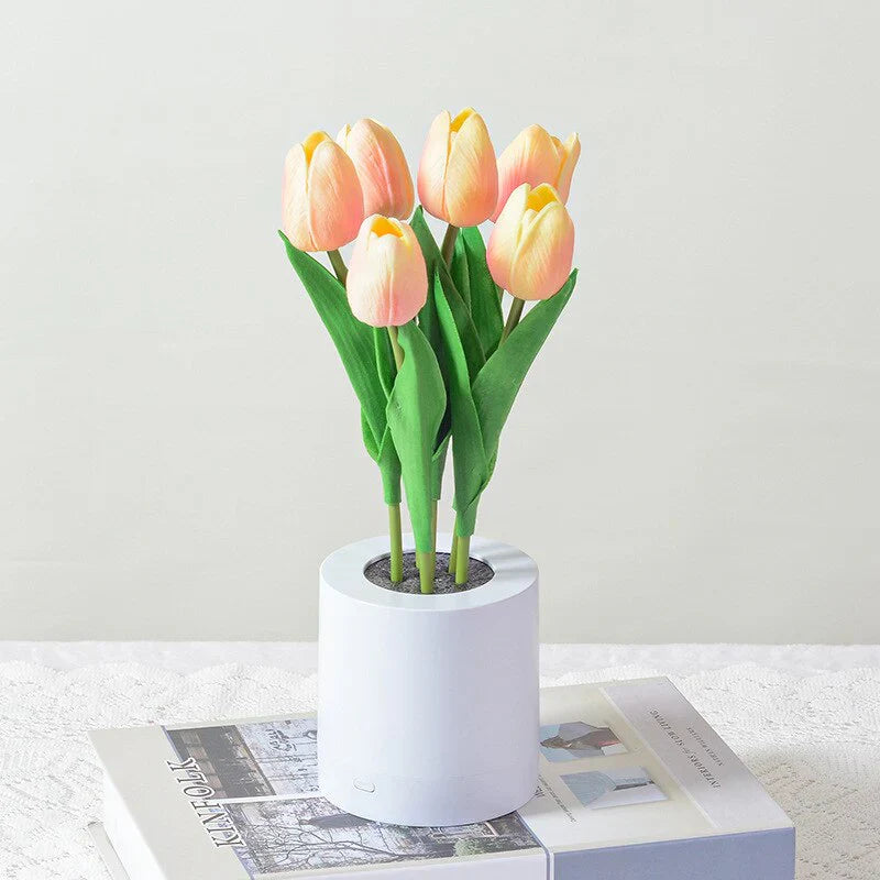 Florentia - Oplyst blomsterlampe