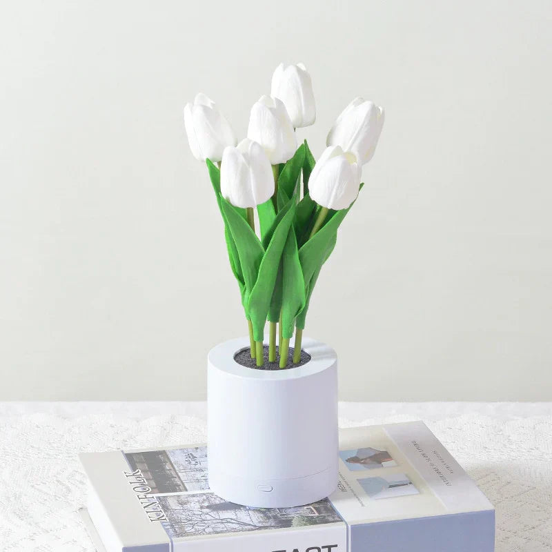 Florentia - Oplyst blomsterlampe
