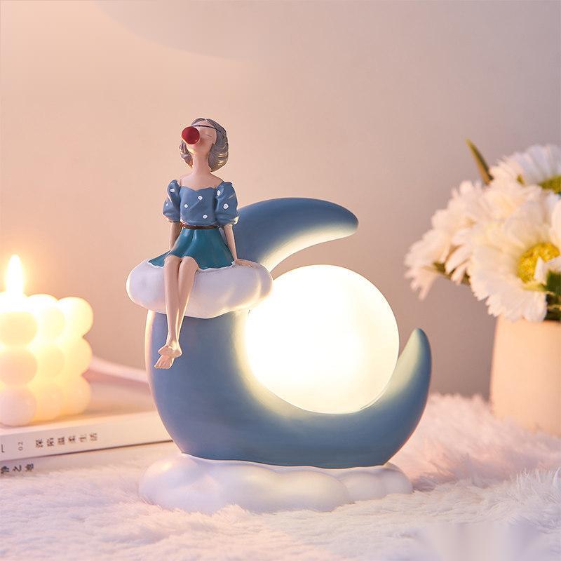 GlowMuse – Natlampe for drømmende pige