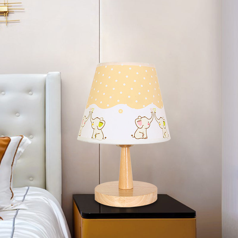 Kidora – tegneserie stof bordlampe