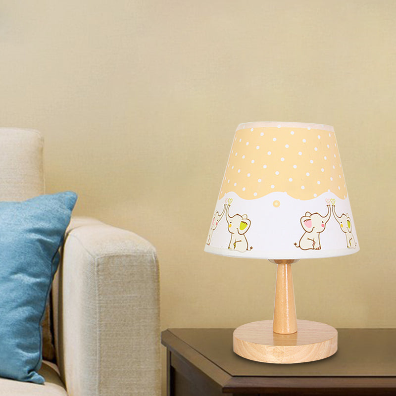 Kidora – tegneserie stof bordlampe