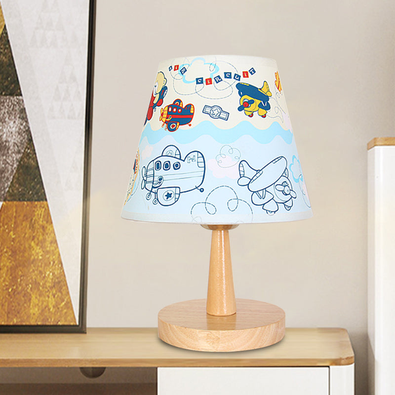 Kidora – tegneserie stof bordlampe