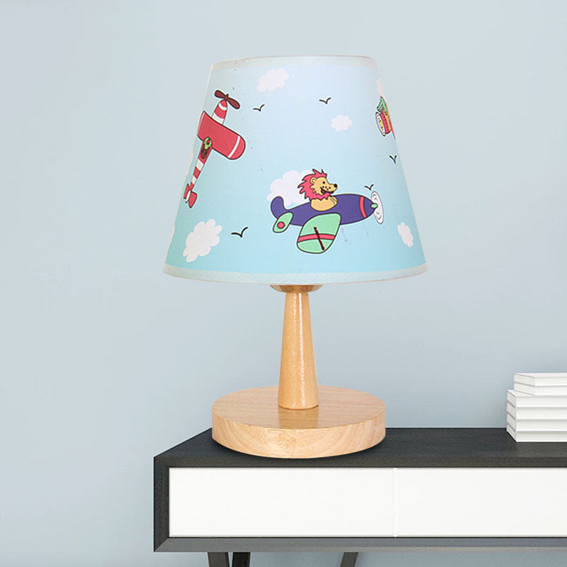 Kidora – tegneserie stof bordlampe