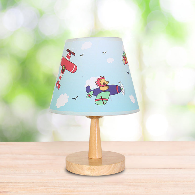Kidora – tegneserie stof bordlampe