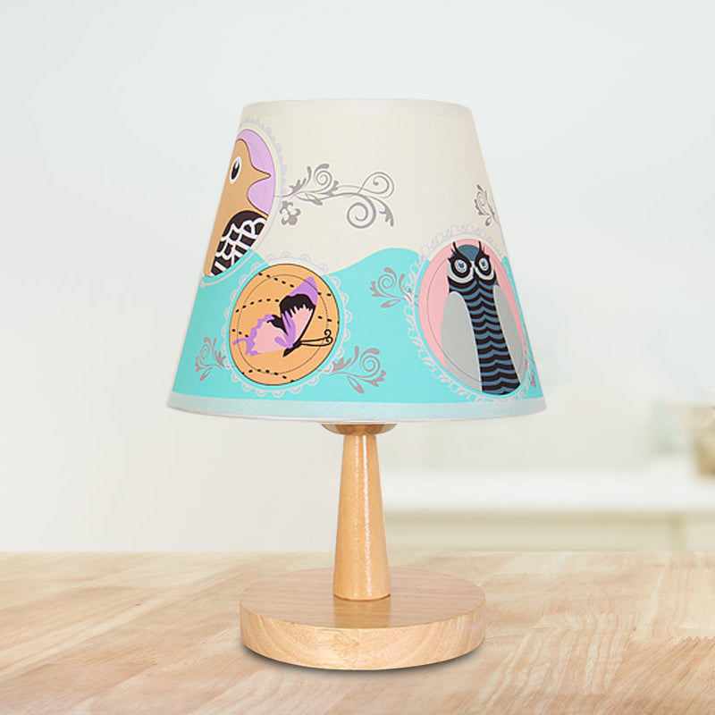 Kidora – tegneserie stof bordlampe