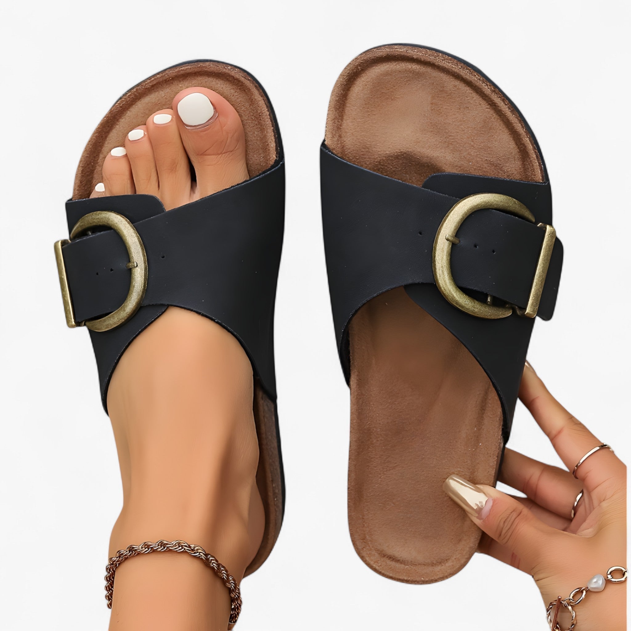 Aina - Sandaler Komfort Blød Glide